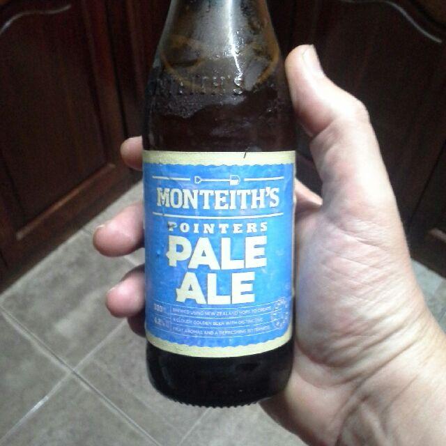 Pointers Pale Ale 4.2%, Monteiths Brewing Co. (DB Breweries), New Zealand