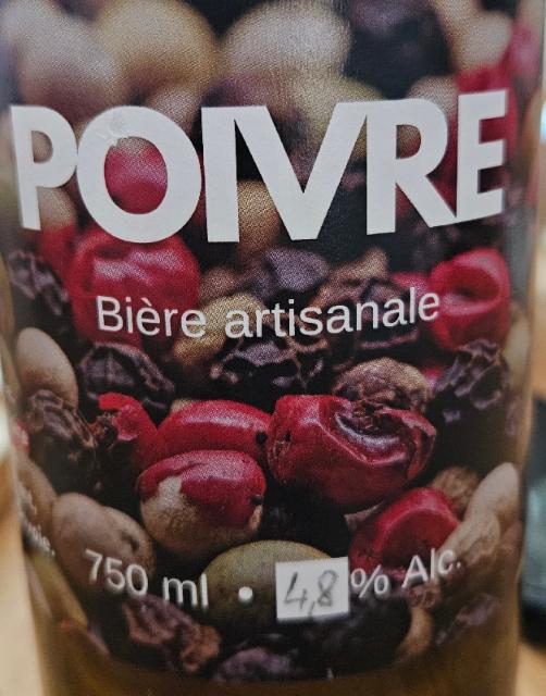 Ice Brewing Poivre 4.8%, Brasserie Maison - Ice Brewing Experience, France
