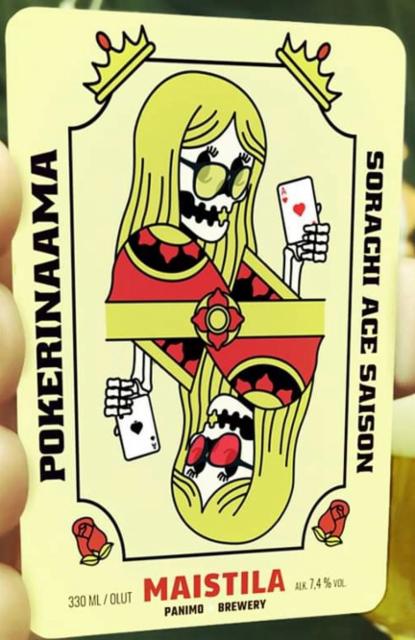 Pokerinaama 7.4%, Maistila, Finland