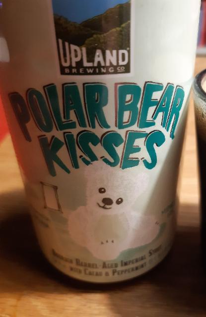 polar bear kisses 11.0%, Upland Brewing Company, United States