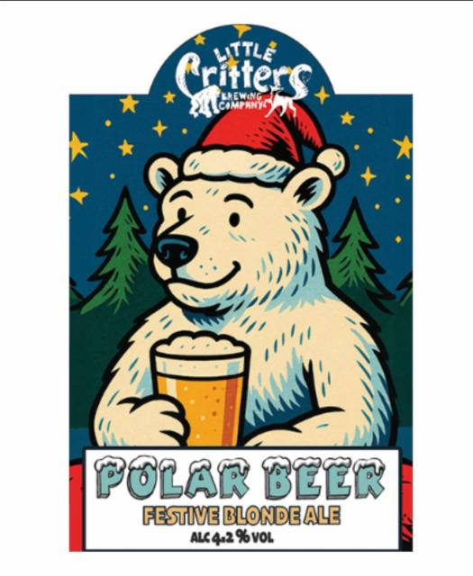 Polar Beer 4.2%, Little Critters Brewery, England