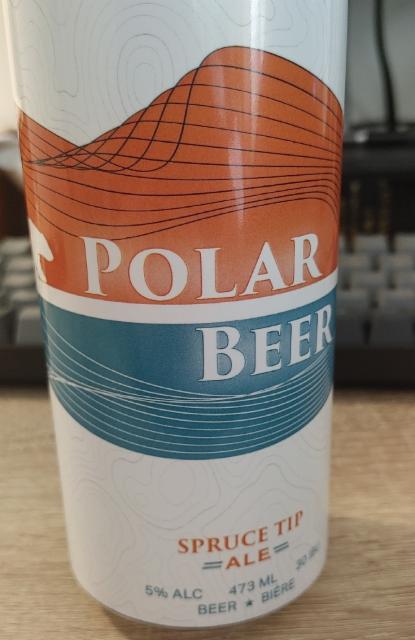 Polar Beer Spruce Tip Ale 5.0%, Torque Brewery, Canada