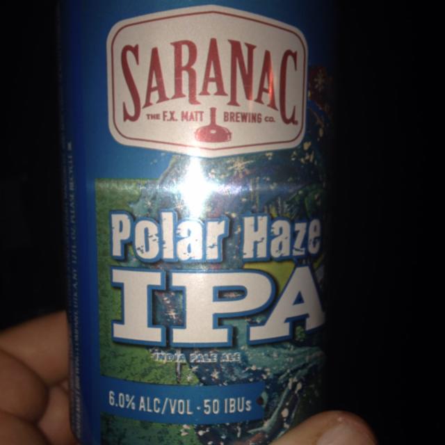 Polar Haze IPA 6.0%, Saranac Brewery, United States