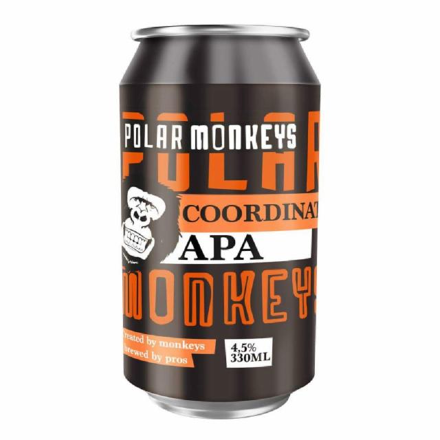 Polar Monkeys Coordinator APA 4.5%, Hartwall (Royal Unibrew), Finland
