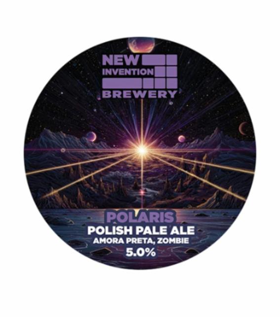 Polaris 5.0%, New Invention Brewery, England