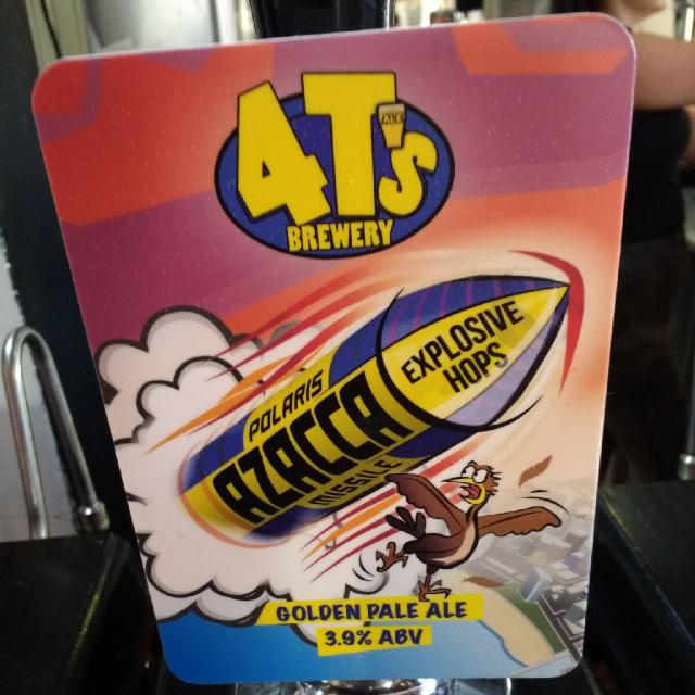 Polaris Azacca Missile 3.8%, 4T's Brewery, England