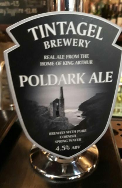 Poldark Ale 4.5%, Tintagel Brewery, England