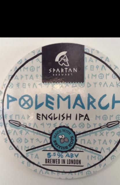 Polemarch 5.5%, Spartan Brewery, England