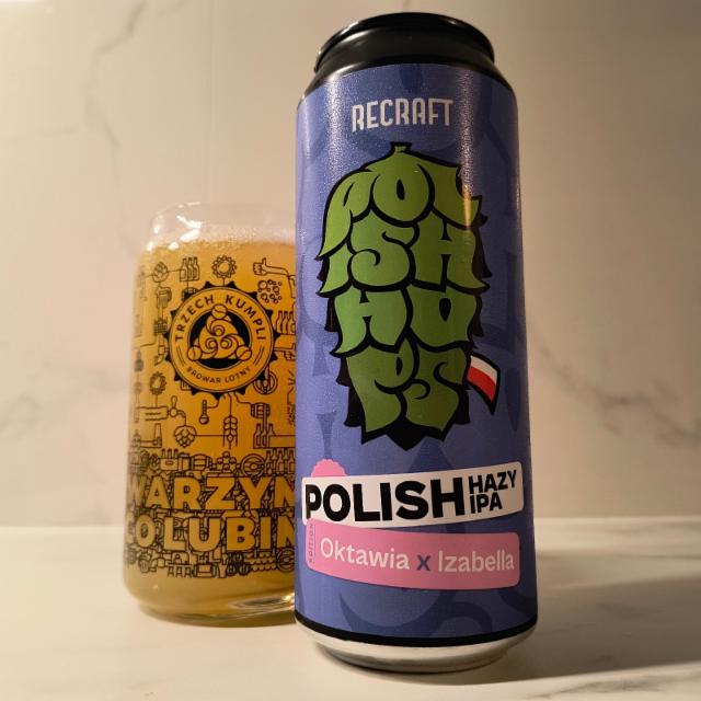 Polish Hazy IPA: Oktawia x Izabela 5.4%, Recraft, Poland