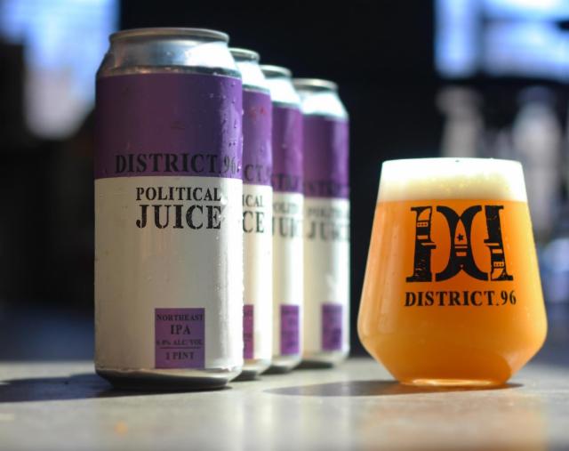 Political Juice 6.0%, District 96 Beer Factory, United States