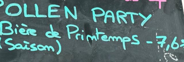 Pollen party 7.6%, Brasserie Chromatique, France
