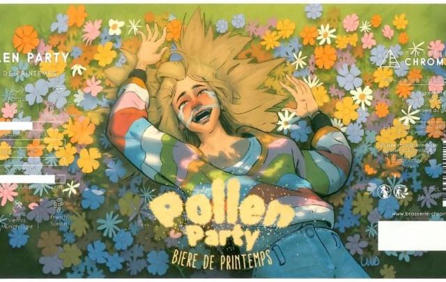 Pollen Party 7.6%, Brasserie Chromatique, France