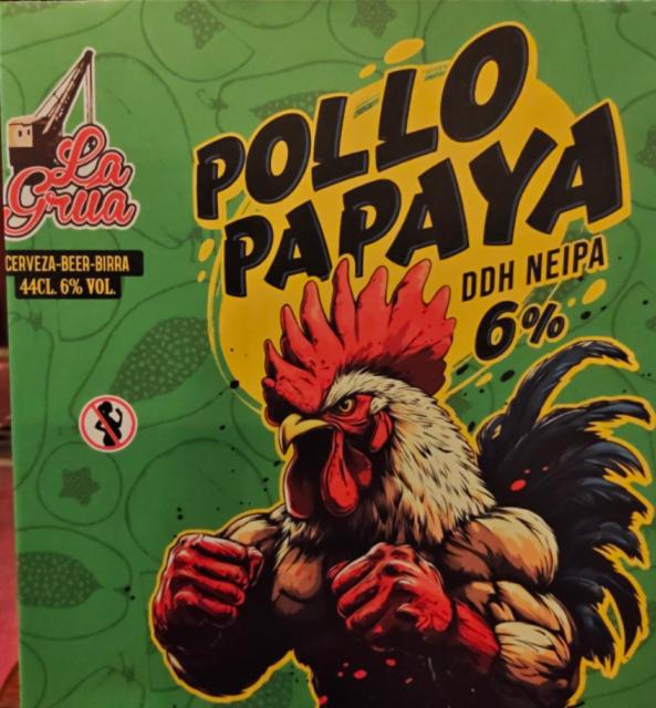 Pollo papaya, La Grúa
