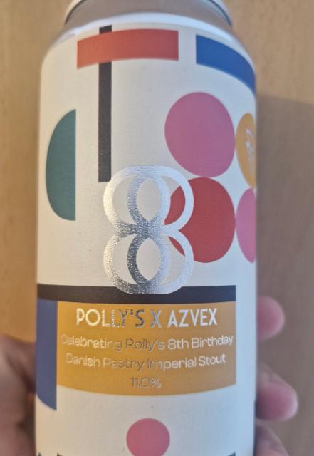 pollys x azvex 8th birthday 11.0%, Polly's Brew Co., Wales