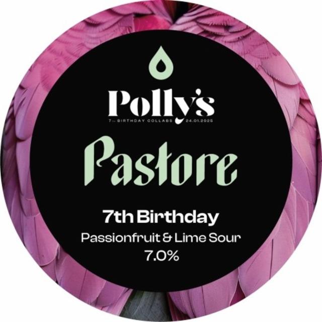 Polly's X Pastore - 7th Birthday 7.0%, Polly's Brew Co., Wales