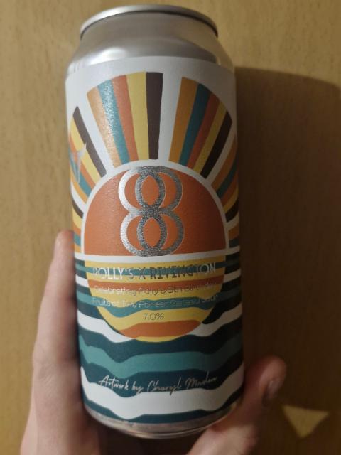 pollys x rivington 8th birthday 7.0%, Polly's Brew Co., Wales