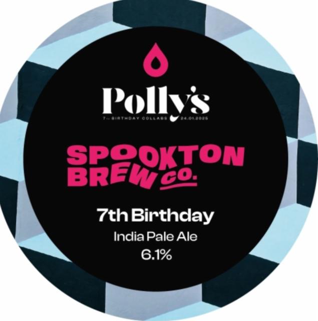Polly's x Spookton - 7th Birthday 6.1%, Polly's Brew Co., Wales