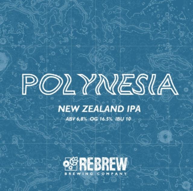 Polynesia New Zealand IPA 6.8%, ReBrew, Ukraine