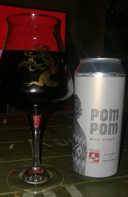 Pom Pom Milk Stout 6.8%, Trillium Brewing Company, United States