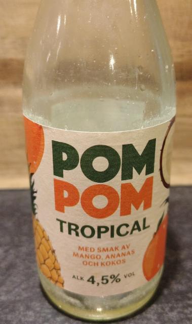 Pom Pom Tropical 4.5%, Three Towns Independent Brewers, Sweden
