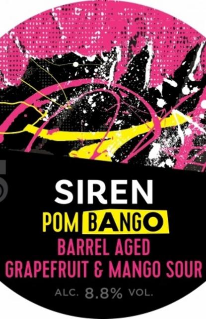 Pombango 8.8%, Siren Craft Brew, England