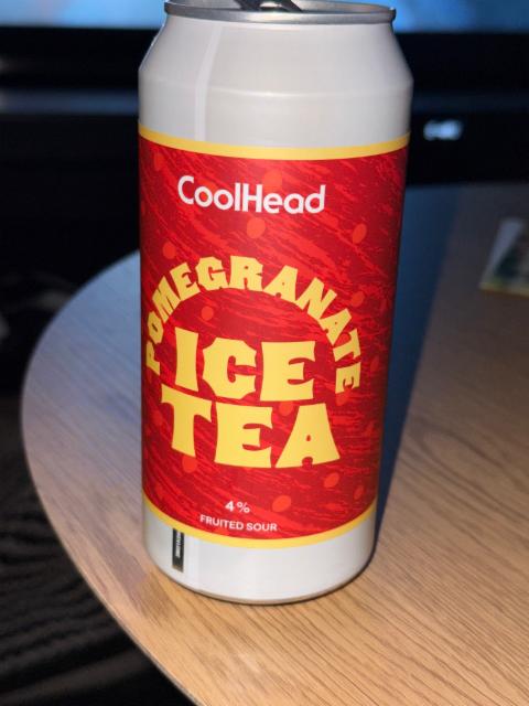 Pomegranate ice tea 4.0%, CoolHead Brew, Finland