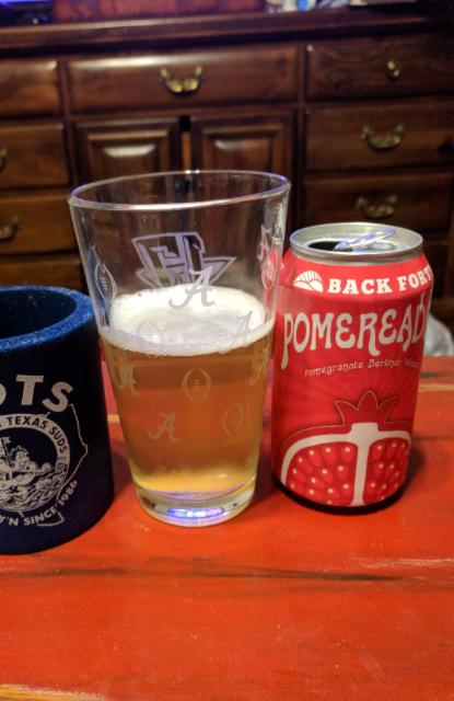 pomereader 3.5%, Back Forty Beer Company, United States