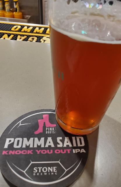 Pomma Said Knock You Out IPA 7.4%, Stone Brewing (Sapporo Breweries), United States
