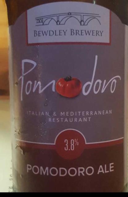 Pomodoro Ale 3.8%, Bewdley Brewery, England