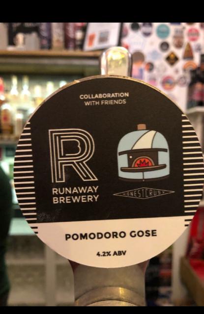 Pomodoro Gose 4.2%, The Runaway Brewery, England