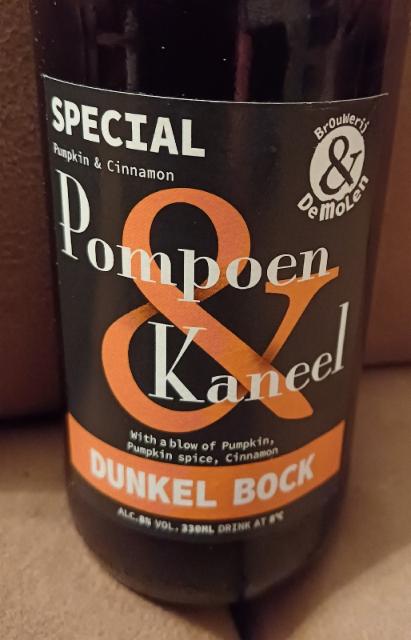 Pompoen & Kaneel 8.0%, Brouwerij de Molen, Netherlands