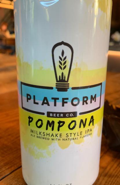 Pompona 7.0%, Platform Beer Company, United States