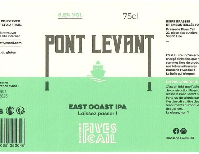 Pont Levant, Fives Cails