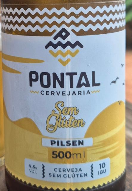 Pontam Pilsen Sem Glúten 4.5%, Pontal Cervejaria, Brazil