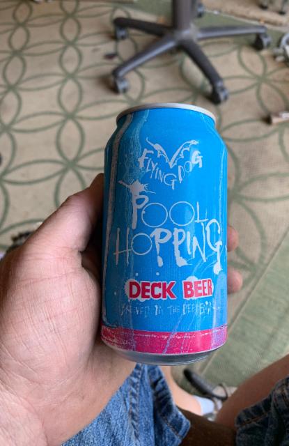 Pool Hopping Deck Beer 5.4%, Flying Dog Brewery, United States