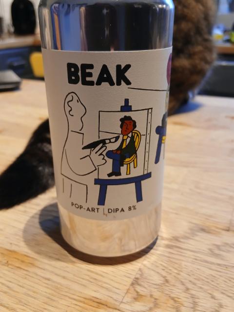 pop art 8.0%, Beak Brewery, England