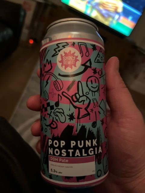Pop Punk Nostalgia 5.3%, Shiny Brewing, England