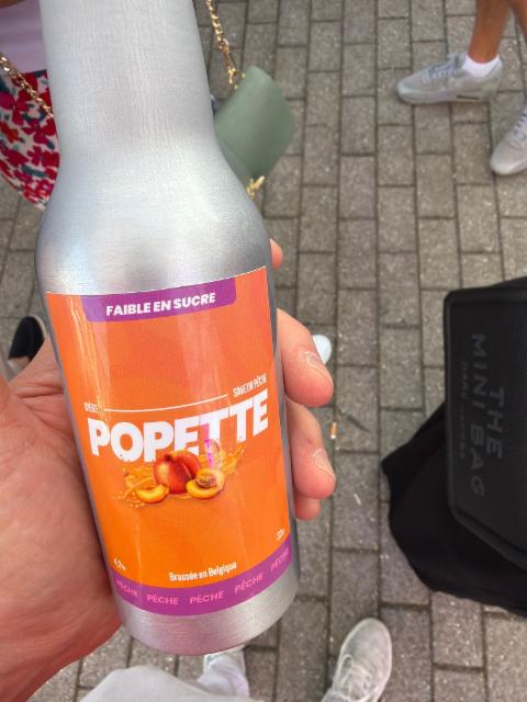 Popette pêche 4.2%, Brasserie de Bertinchamps, Belgium