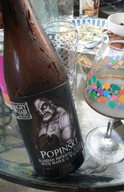 popinski (maple & walnuts) 11.5%, Angry Chair Brewing Company, United States