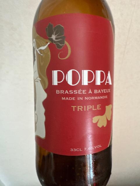 Poppa Triple 7.6%, Brasserie Baya - Inohop, France
