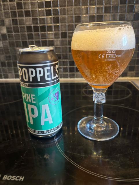 Poppels Pine ipa, Poppels Bryggeri