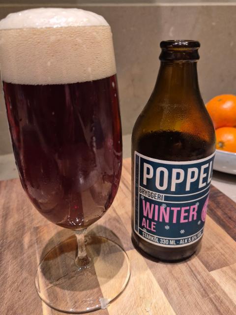 Poppels winter ale 2025 5.6%, Poppels Bryggeri, Sweden