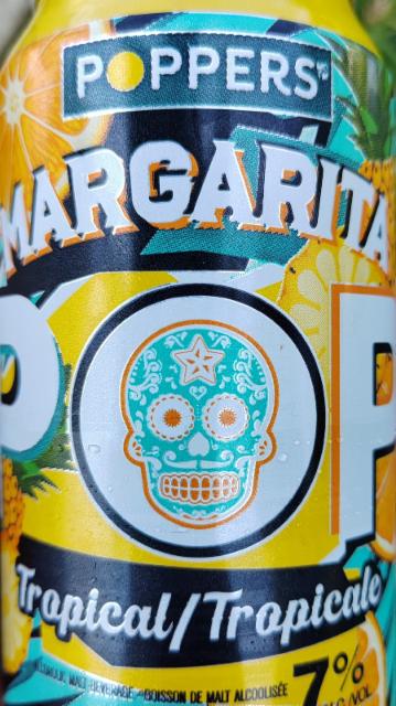Poppers Margarita Tropical 7.0%, Poppers, Canada