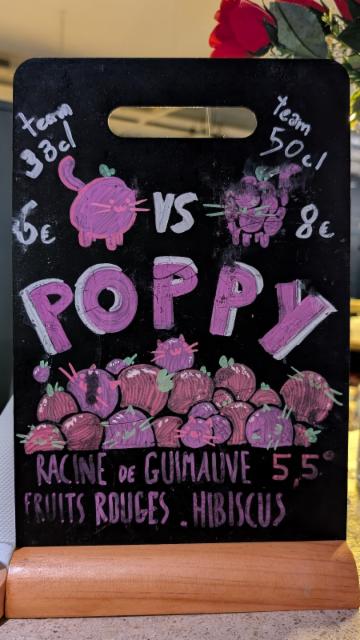 poppy, Senses Brewing