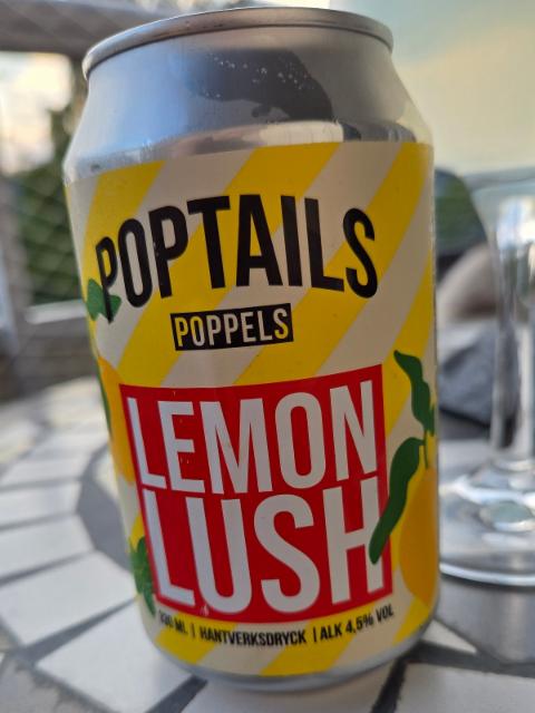 Poptails Lemon Lush, Poppels Bryggeri