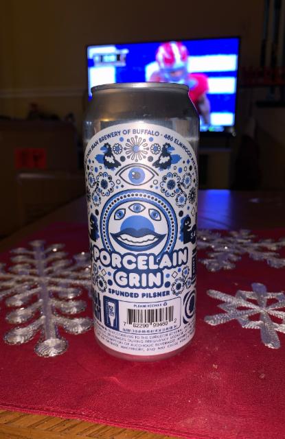 Porcelain Grin 5.4%, Thin Man Brewery, United States