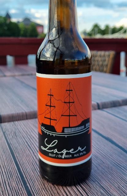 Porinna Lager 5.0%, Kimito Brewing, Finland