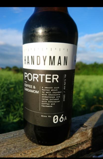 Porter 06a Coffee & Cardamom 5.2%, Handyman Brewery, England