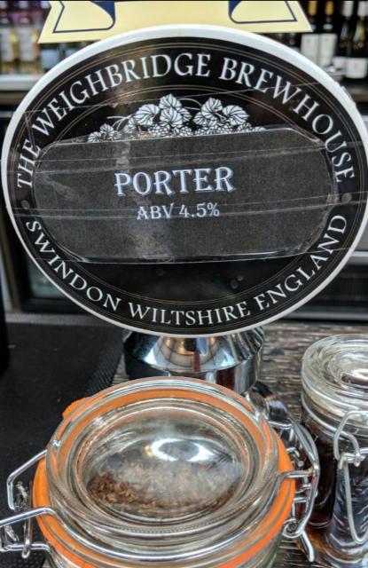 The Weighbridge Porter 4.5%, The Weighbridge Brewhouse, England