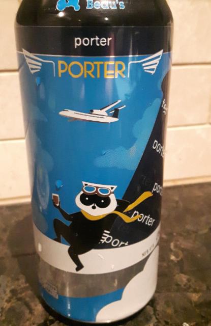 porter 5.6%, Beau's All Natural Brewing Company, Canada